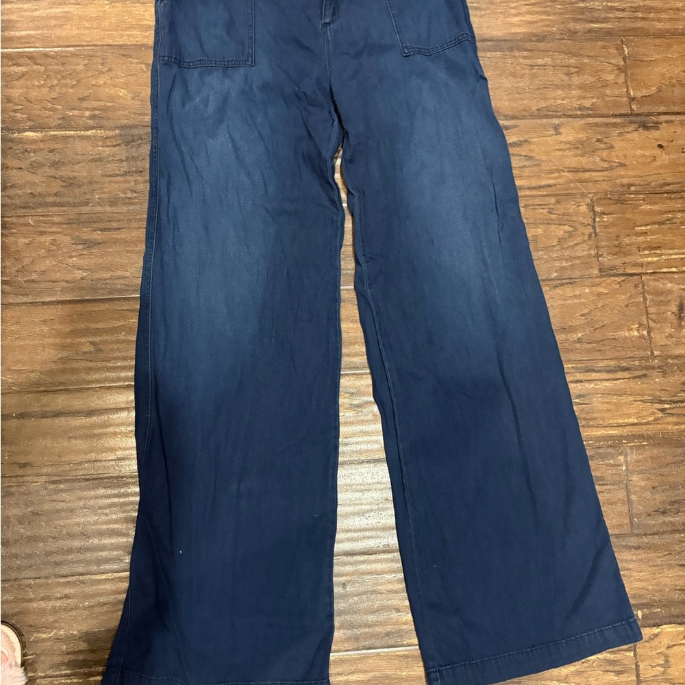 Jessica Simpson Navy Flare & Wide Leg Jeans